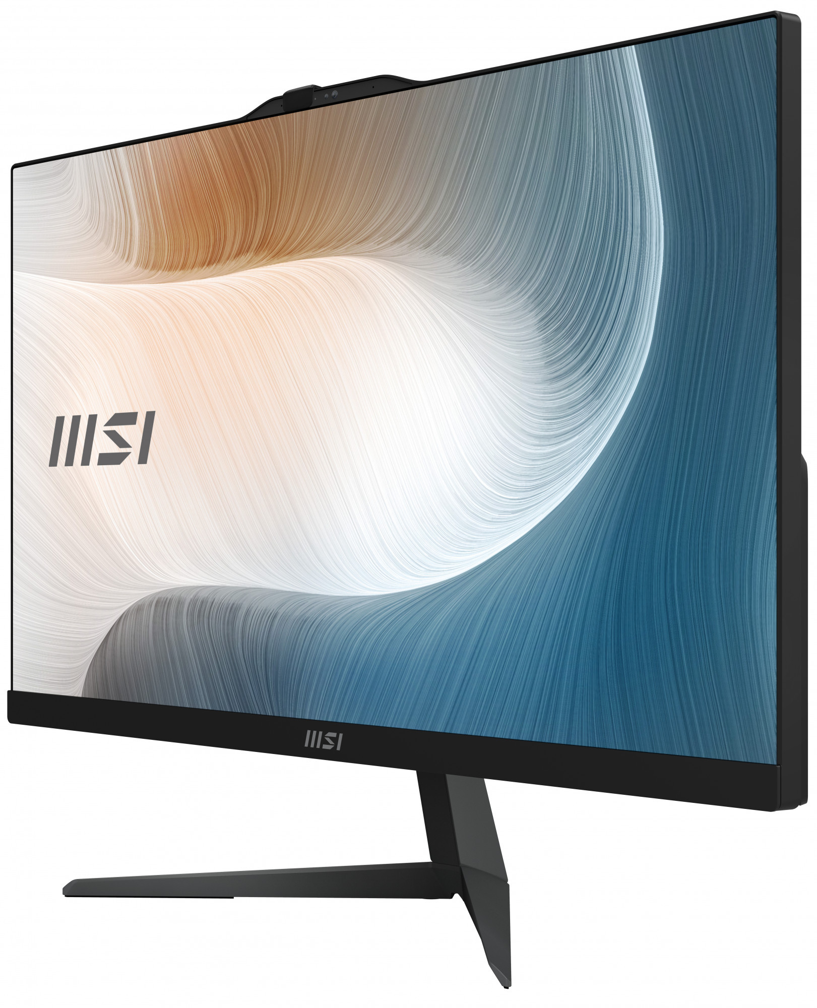 MSI AIO Modern AM242 1M-1219EU Core 5 120U 23,8" IPS LED FHD Non-Touch Anti-Glare 8GB SSD512GB M.2 AX211 WiFi 6E No Kb+M Windows 11 Pro Black - zdjęcie 2