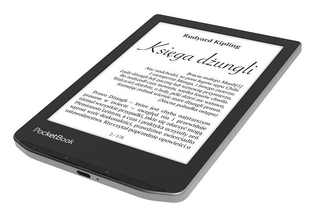 Czytnik e-booków PocketBook Verse 629 6" 8GB Wi-Fi Mist Gray - zdjęcie 3