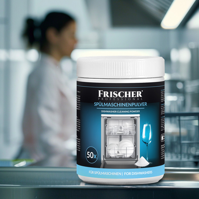 Proszek do mycia naczyń w zmywarce Frischer 1kg - zdjęcie 7