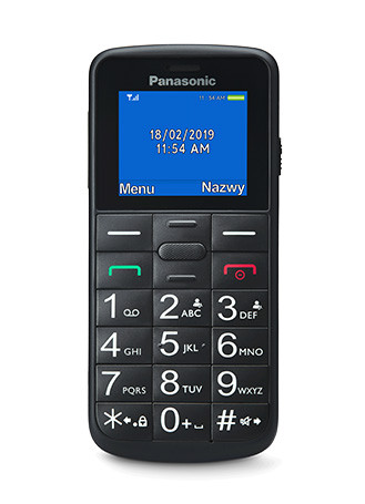 Telefon komórkowy Panasonic KX-TU110EXB Czarny - zdjęcie 10