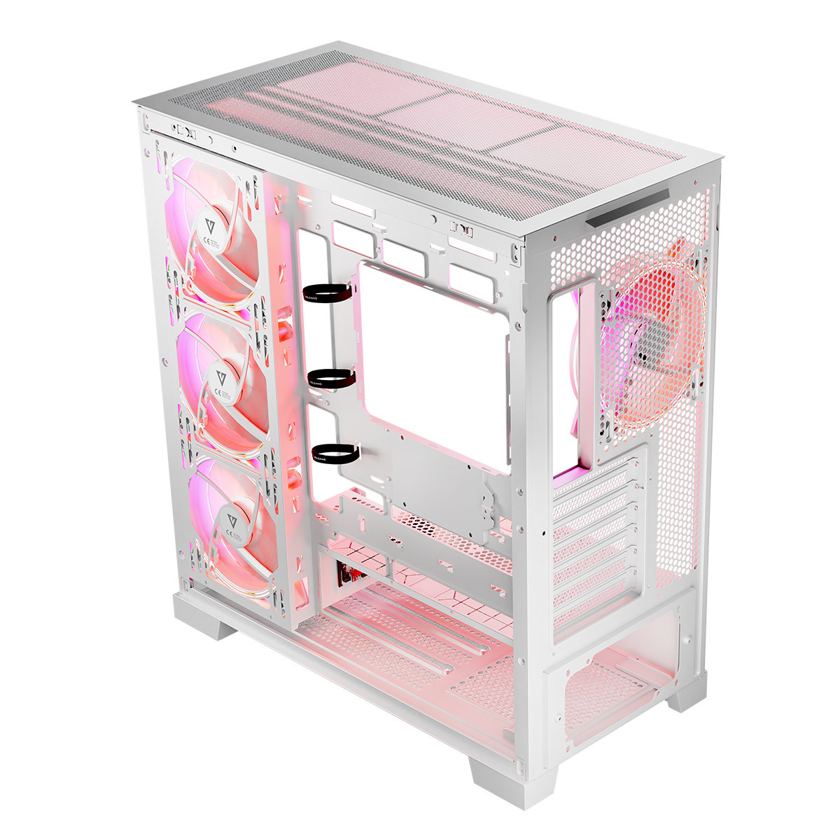 MODECOM OBUDOWA VOLCANO SPACE APEX ARGB MIDI WHITE - zdjęcie 10