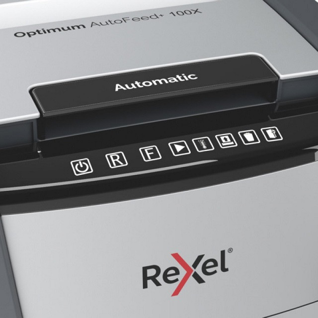 REXEL NISZCZARKA OPTIMUM AUTOFEED+ 100X - zdjęcie 1