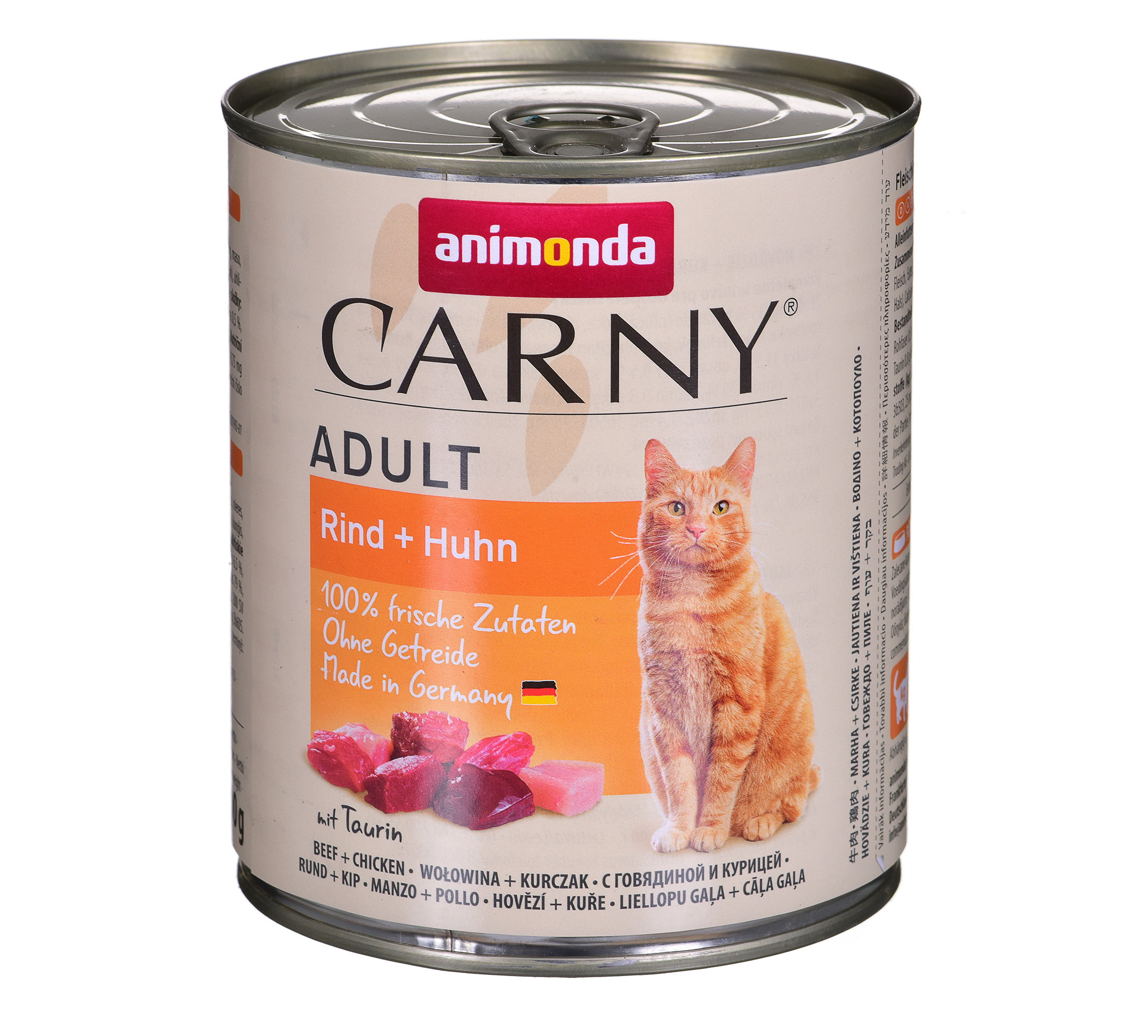ANIMONDA Carny Adult wołowina i kurczak - mokra karma dla kota - 800g - zdjęcie 1