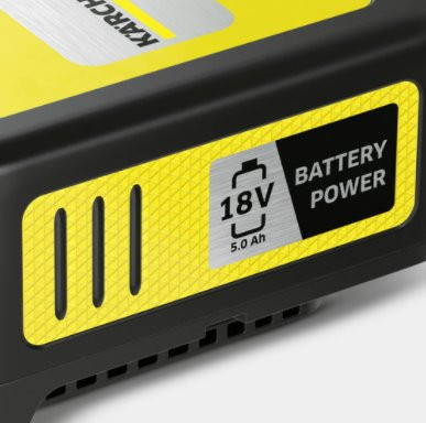 Szybka ładowarka + akumulator KARCHER 18V 5Ah - zdjęcie 3