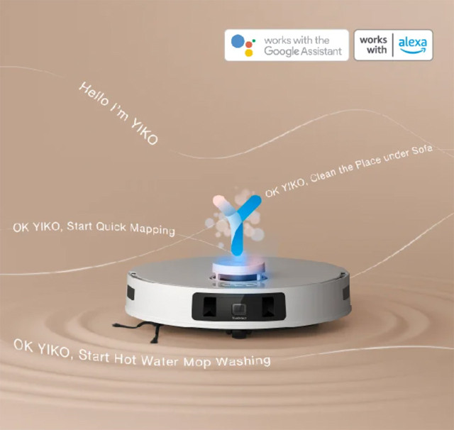 Robot sprzątający Ecovacs Deebot T30 Pro OMNI biały - zdjęcie 10