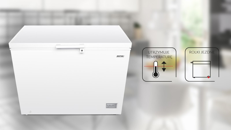 Zamrażarka skrzyniowa MPM-290-SK-15E - zdjęcie 2