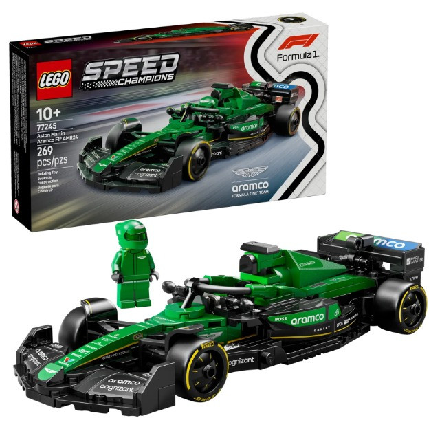 LEGO Speed Champions 77245 Aston Martin Aramco AMR24 - zdjęcie 1