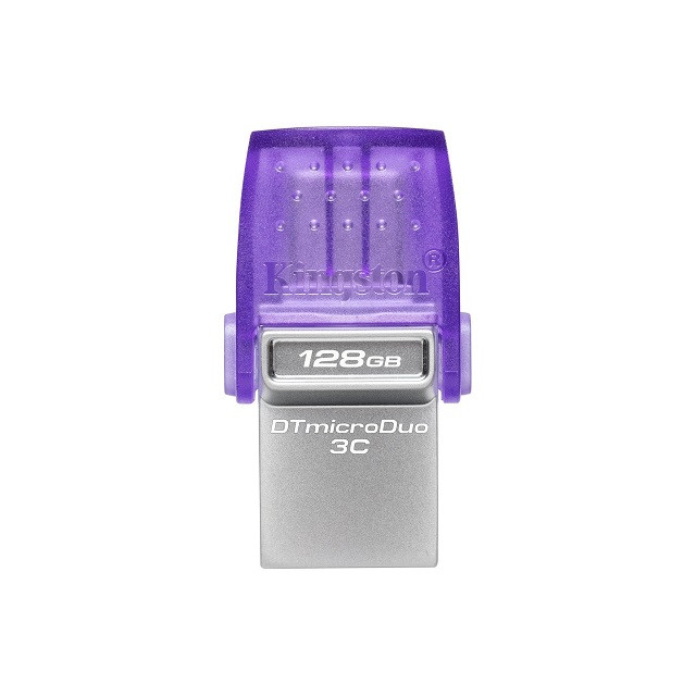 KINGSTON FLASH 128GB USB 3.2 DataTraveler microDuo 3C - zdjęcie 1