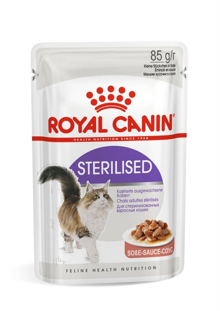 ROYAL CANIN FHN Sterilised w sosie - mokra karma dla kota dorosłego - 12x85g - zdjęcie 2