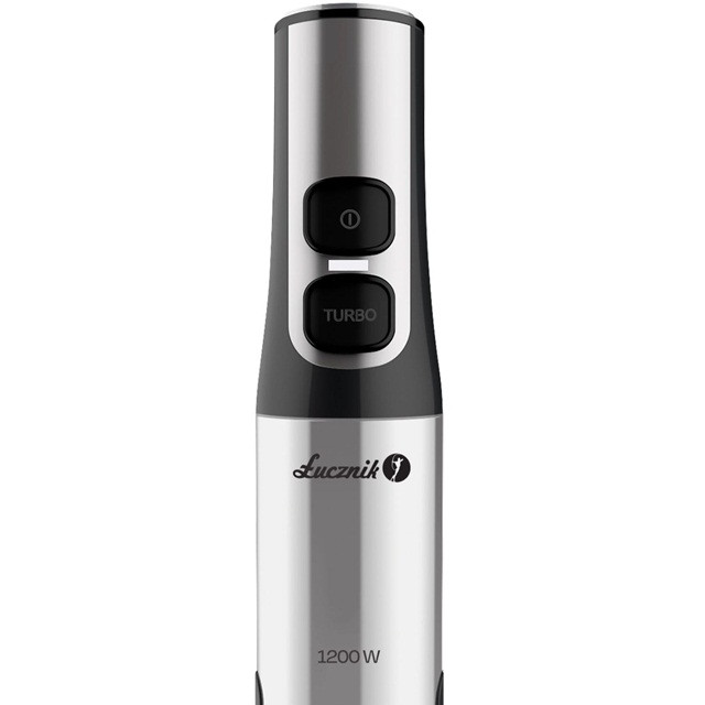 Blender ręczny mikser rozdrabniacz ŁUCZNIK JK-1200 (1200W) Srebrny - zdjęcie 3