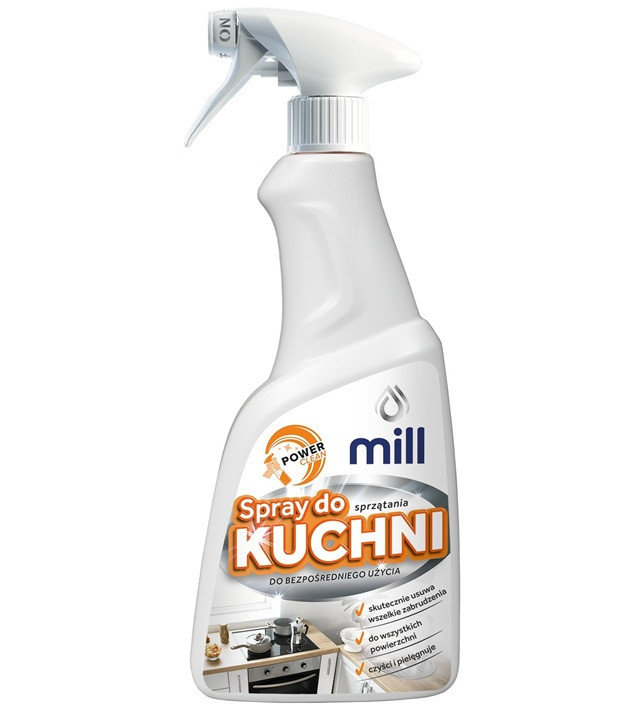 MILL KITCHEN Spray do czyszczenia kuchni, produkt do sprzątania 555 ml - zdjęcie 1