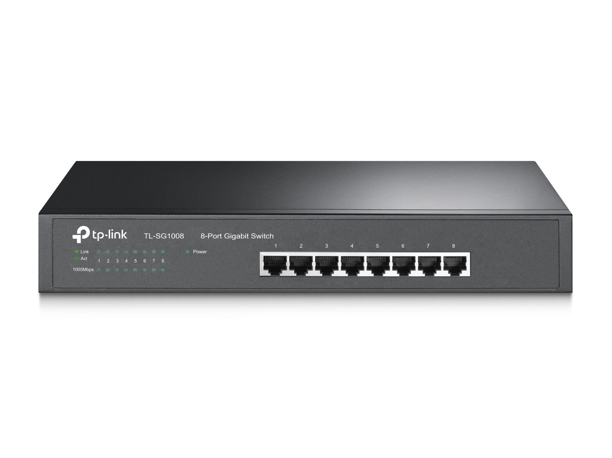 TP-Link TL-SG1008 Switch Rack 8x10/100/1000Mbps - zdjęcie 1