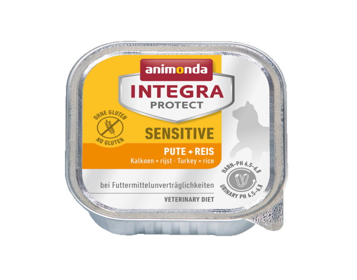 ANIMONDA Integra Protect Sensitive Indyk z ryżem - mokra karma dla kota - 100g - zdjęcie 1