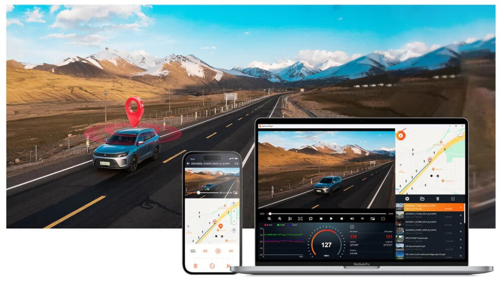 Wideorejestrator Vantrue E1 PRO 4k HDR Starvis 2 - zdjęcie 11