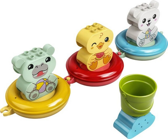 LEGO DUPLO 10965 Zabawa w kąpieli: pływający pociąg ze zwierzątkami - zdjęcie 2