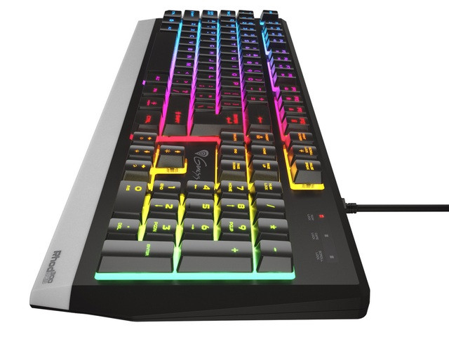 GENESIS KLAWIATURA GAMINGOWA RHOD 300 RGB US - zdjęcie 2