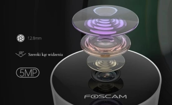 Foscam kamera IP C5M 5 Mpix - zdjęcie 2