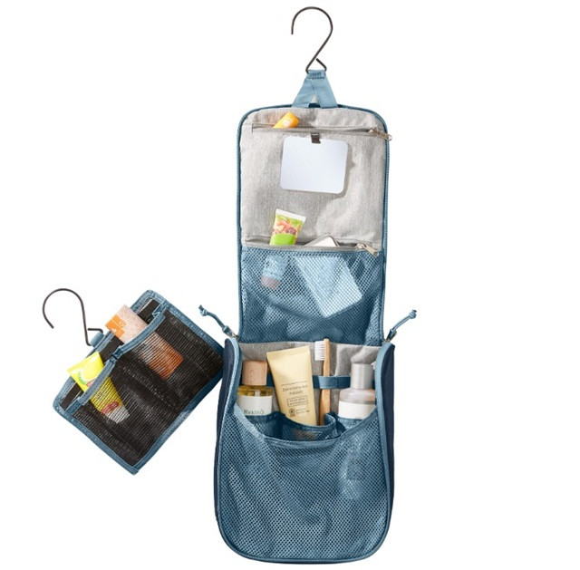Kosmetyczka turystyczna DEUTER Wash Center II atlantic-ink - zdjęcie 2