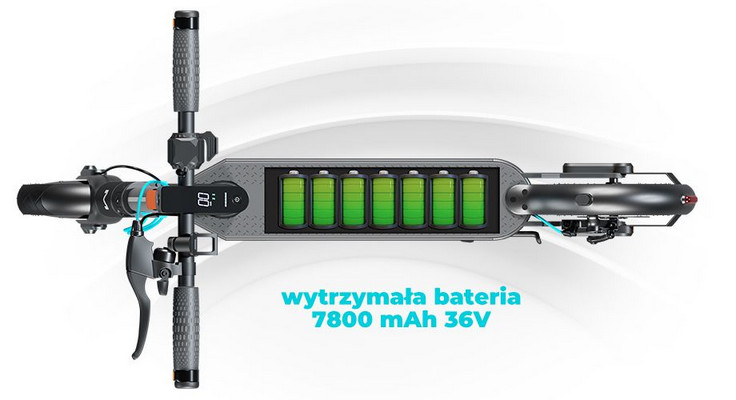 Hulajnoga Elektryczna Motus Scooty 10 Lite GEN 5 350W - zdjęcie 7