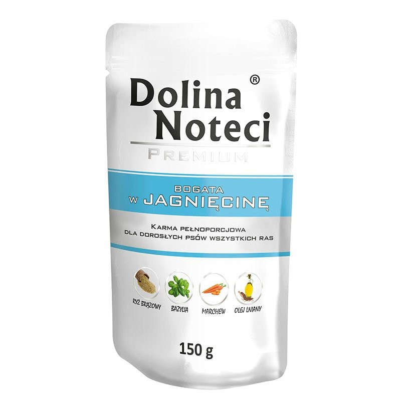 DOLINA NOTECI Premium bogata w jagnięcinę - mokra karma dla psa - 150 g - zdjęcie 1