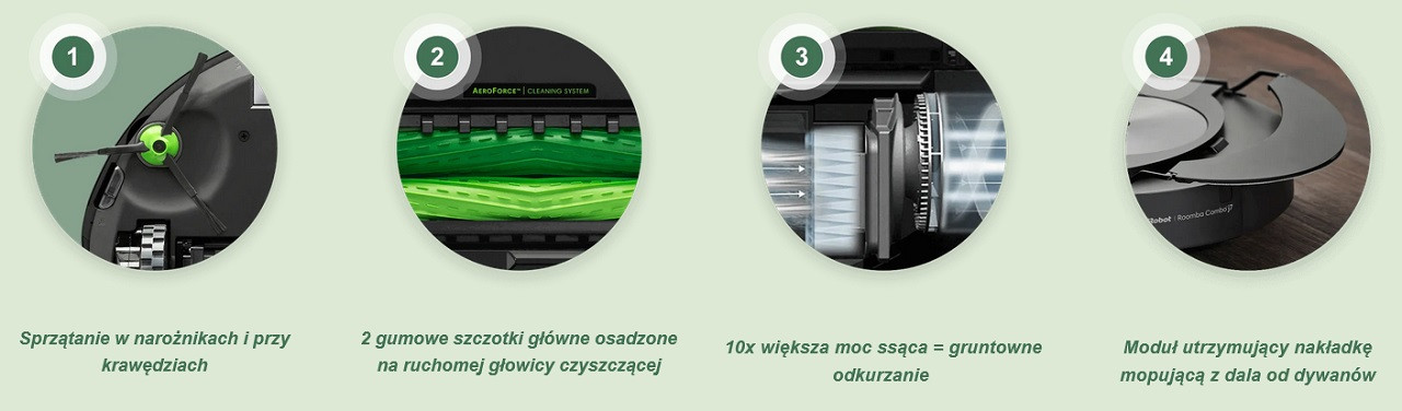 Robot sprzątający iRobot Roomba Combo j7 (czarny) - zdjęcie 8