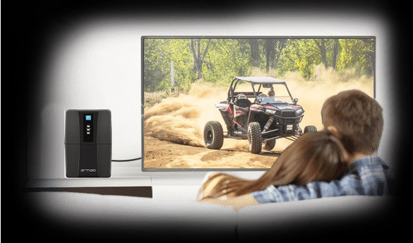 UPS ARMAC HOME LITE LINE-INT 2x230V PL HL850E/LEDV2 - zdjęcie 2