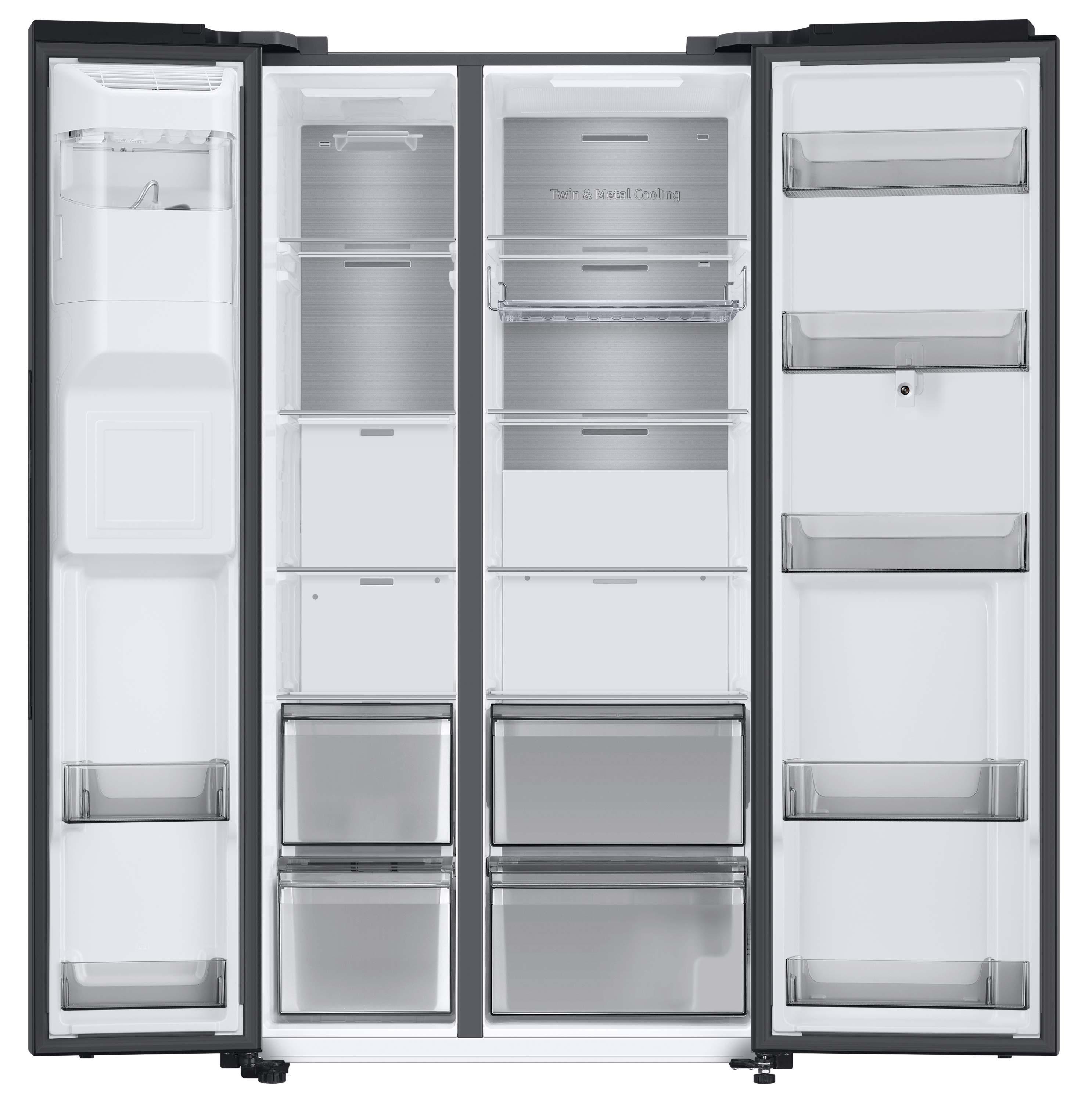 Lodówka SAMSUNG Family Hub RS6HA8891B1 Side by Side Dystrybutor wody 178cm - zdjęcie 10