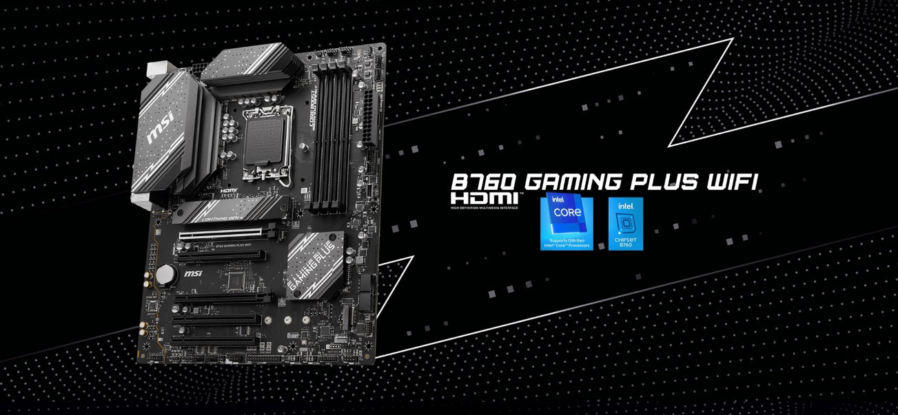 Płyta główna MSI B760 GAMING PLUS WIFI - zdjęcie 1