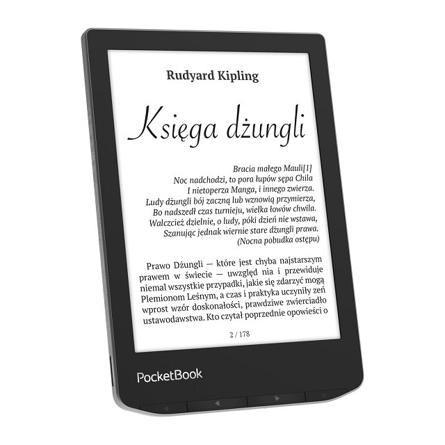 Czytnik e-booków PocketBook Verse 629 6" 8GB Wi-Fi Mist Gray - zdjęcie 2