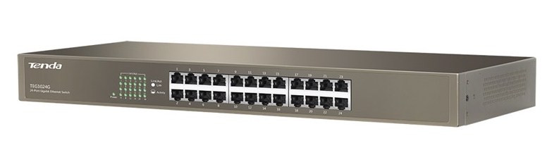 Switch Tenda TEG1024G (24x 10/100/1000Mbps) - zdjęcie 2
