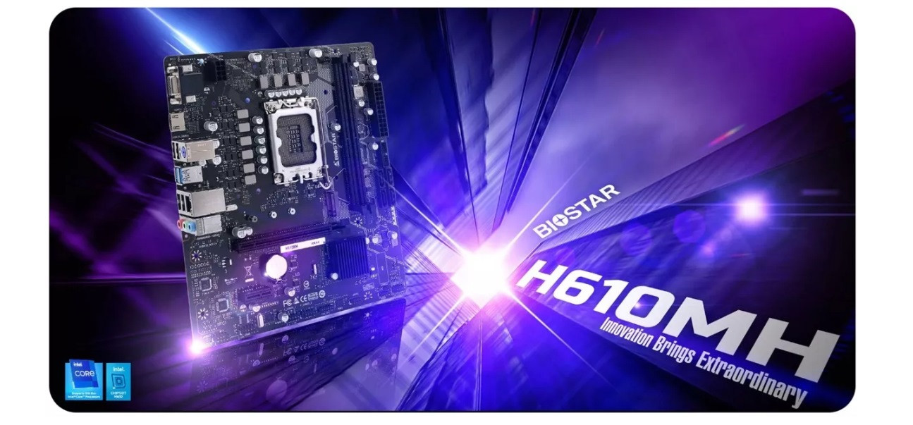 Płyta główna BIOSTAR H610MH D5 - zdjęcie 1