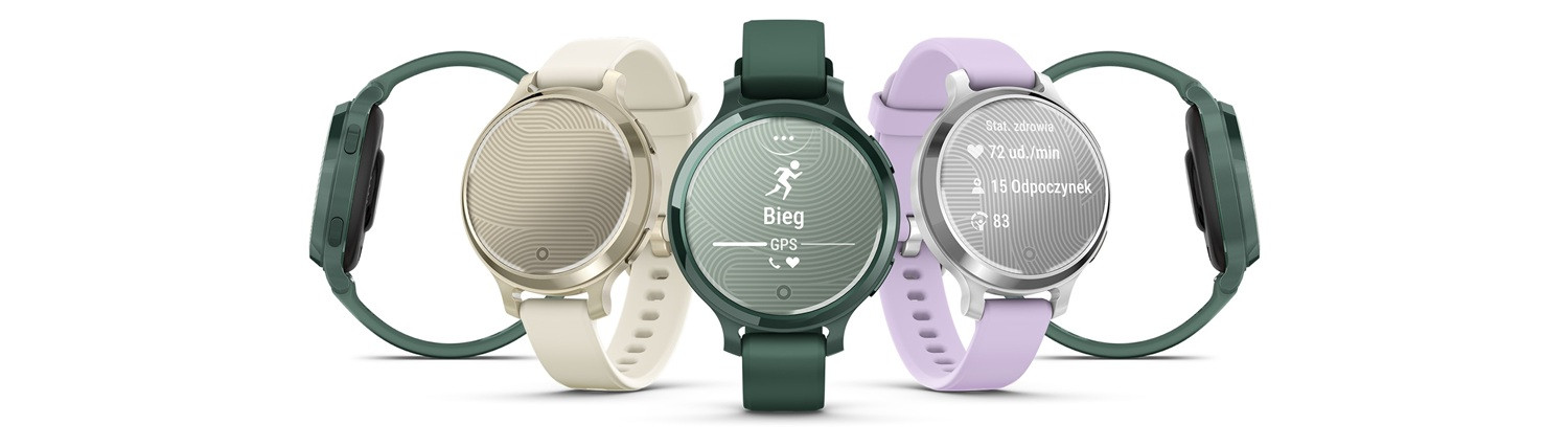 Smartwatch GARMIN Lily 2 Active Jasper Green - zdjęcie 8