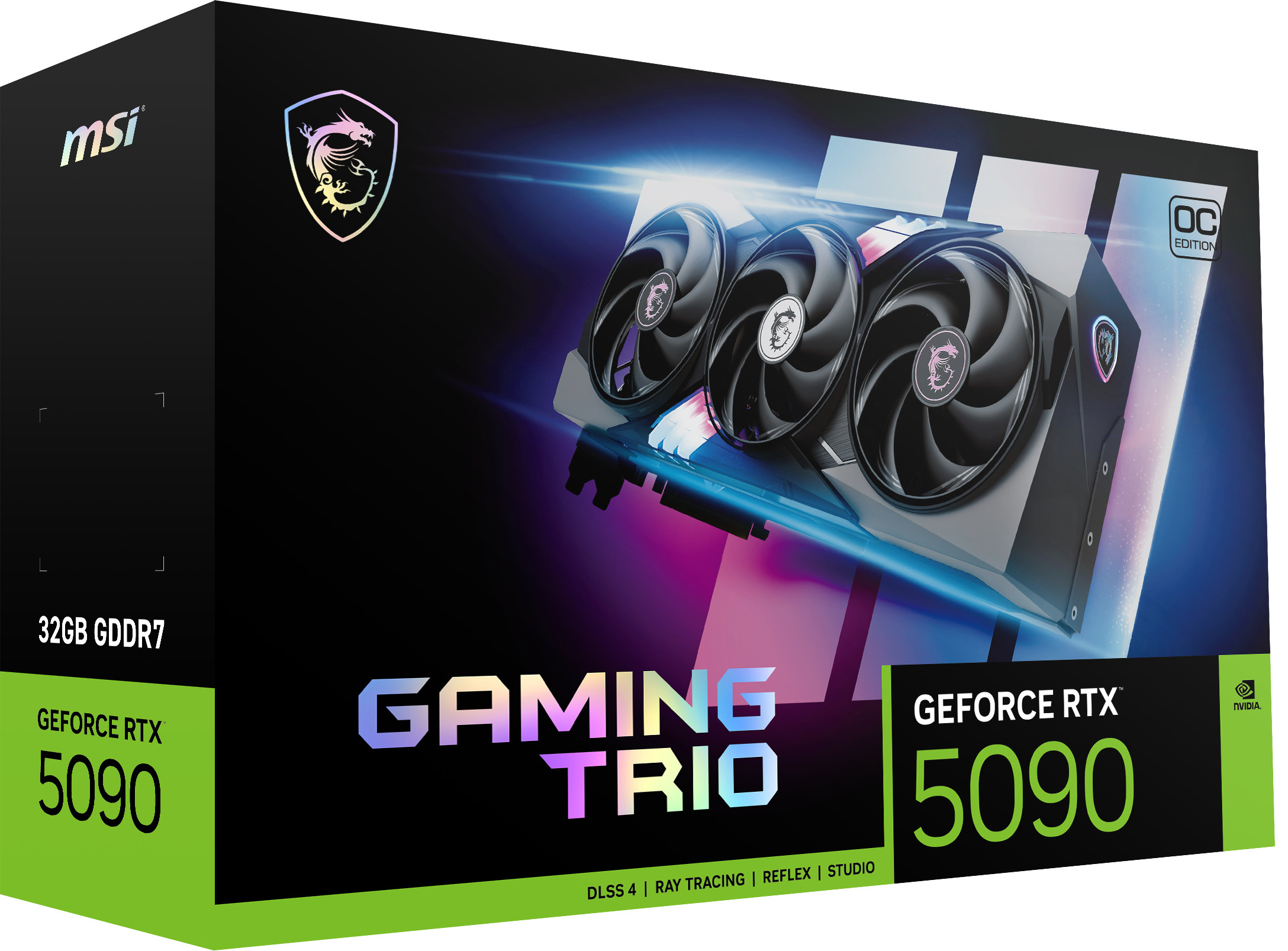 Karta graf. MSI RTX 5090 32G GAMING TRIO OC - zdjęcie 1