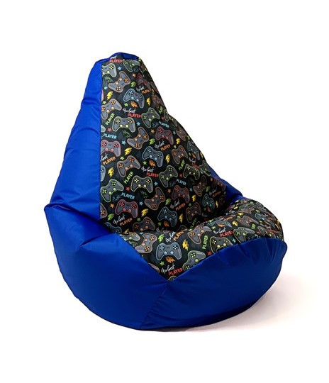 Pufa worek sako GRUSZA DRUK chaber-pad player L 105x80 - zdjęcie 1
