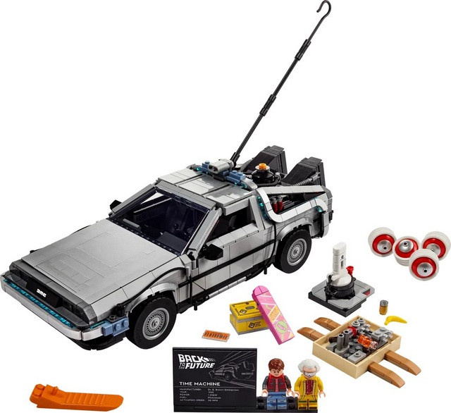 LEGO Creator Expert 10300 Wehikuł czasu z „Powrotu do przyszłości” - zdjęcie 2