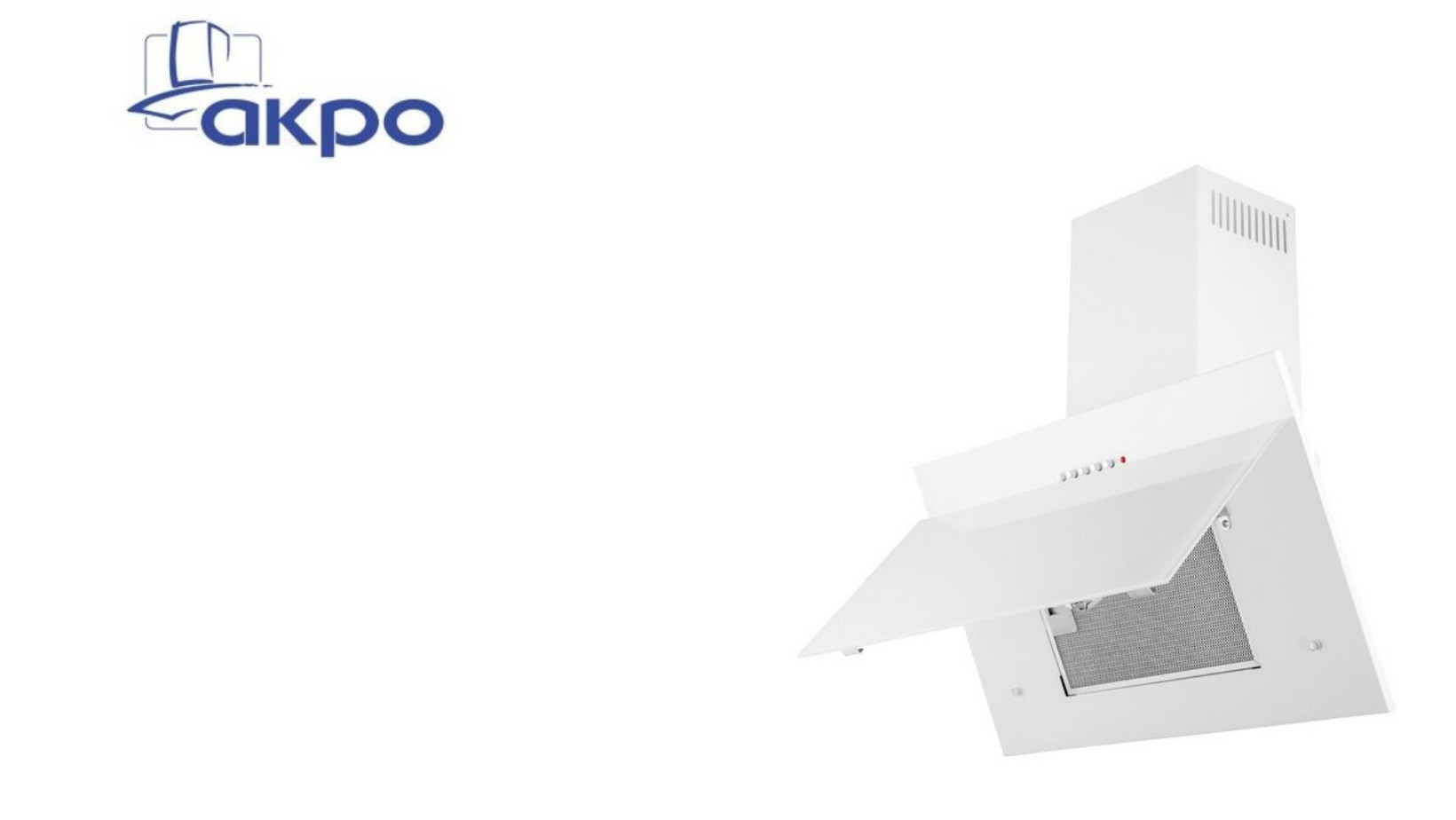 Okap AKPO WK-4 JUNO ECO 60 BIAŁY - zdjęcie 1