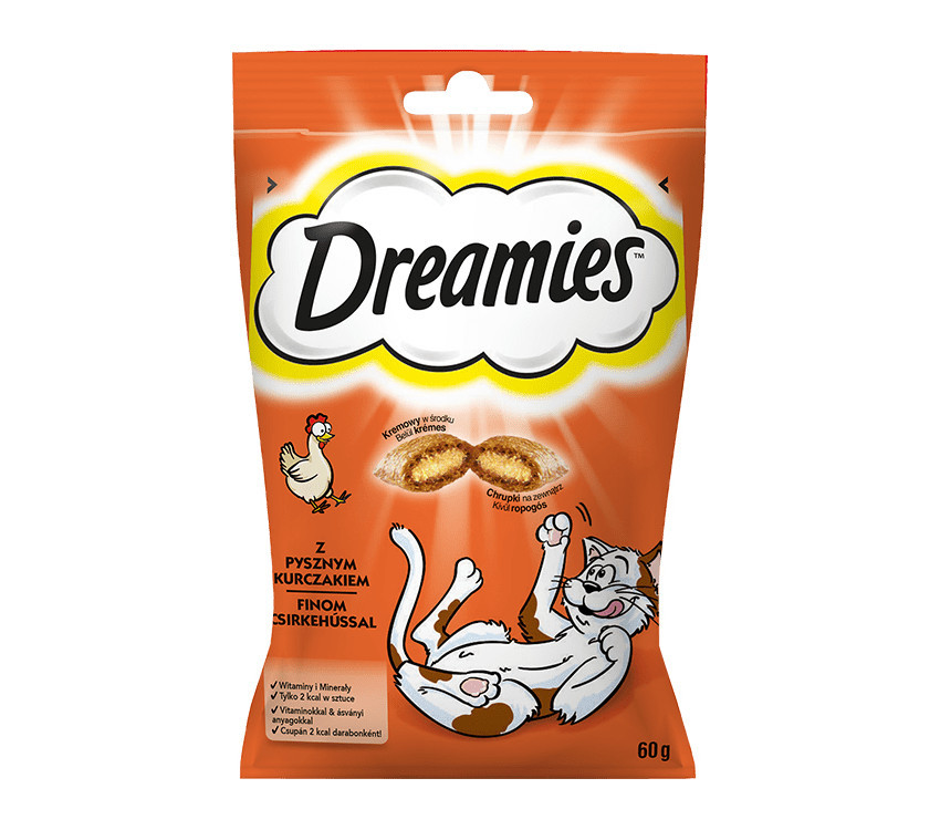 DREAMIES z kurczakiem 60g - zdjęcie 1