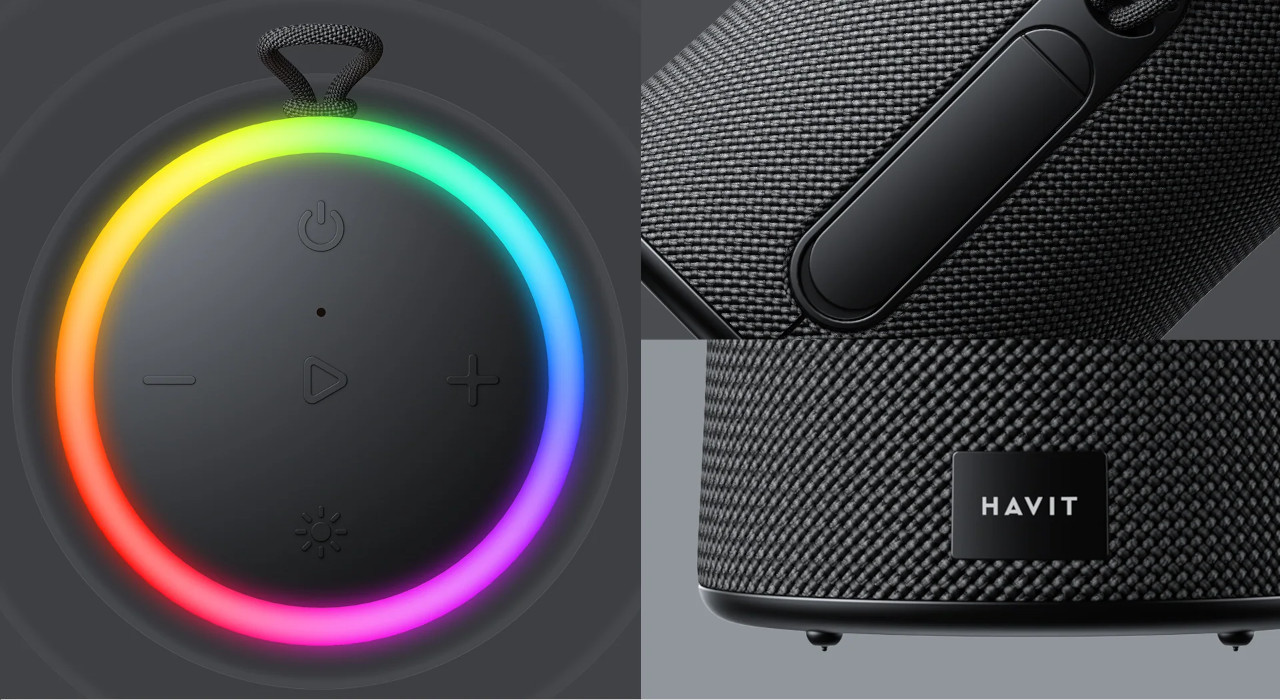 Głośnik bezprzewodowy bluetooth Havit SK832BT czarny - zdjęcie 3