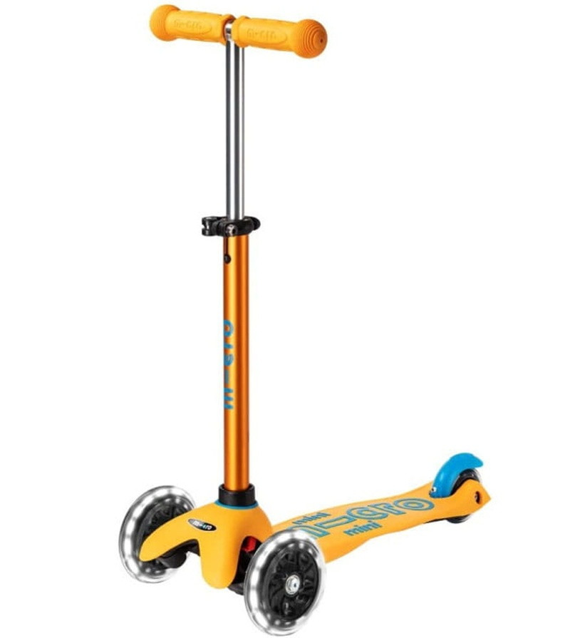 Micro Hulajnoga Mini Deluxe Apricot LED - zdjęcie 1