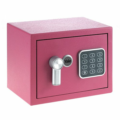 Yale Mini Electronic Safe Pink Sejf podstawowy YSV mini różowy - zdjęcie 1