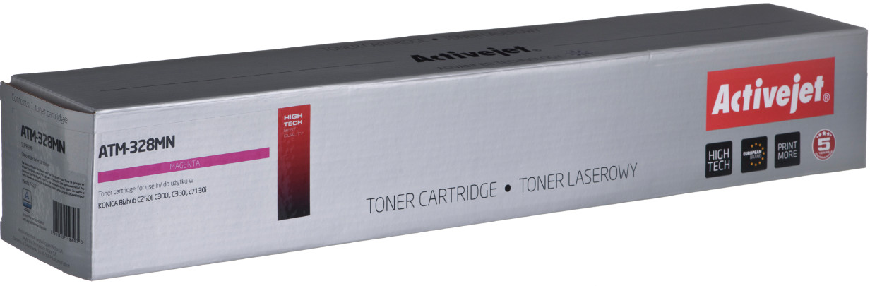 Activejet ATM-328MN Toner do drukarki Konica Minolta, zamiennik Konica Minolta TN328M; Supreme; 28000 stron; magenta. - zdjęcie 6