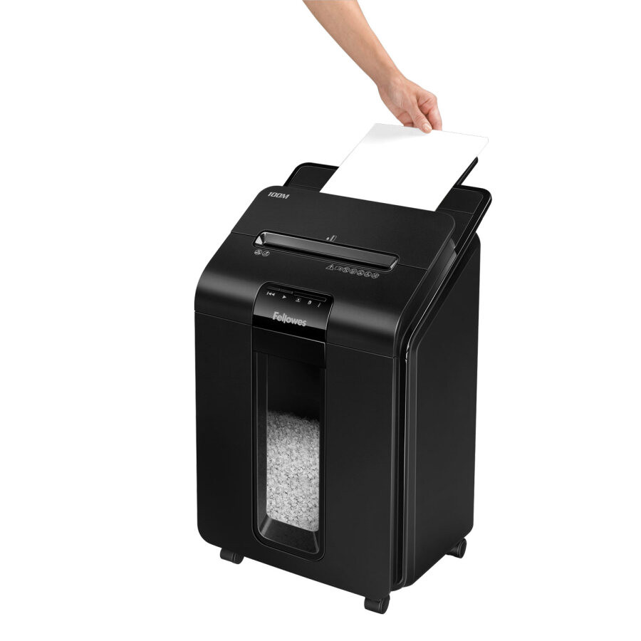Fellowes Niszczarka AutoMAX 100M z systemem automatycznego niszczenia, 23L - zdjęcie 2