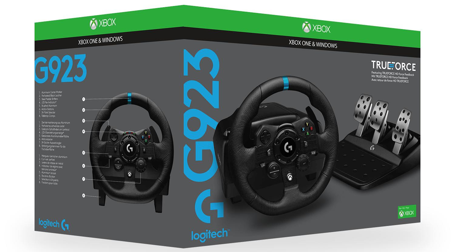 Kierownica Logitech G923 Xbox/PC 941-000158 - zdjęcie 3