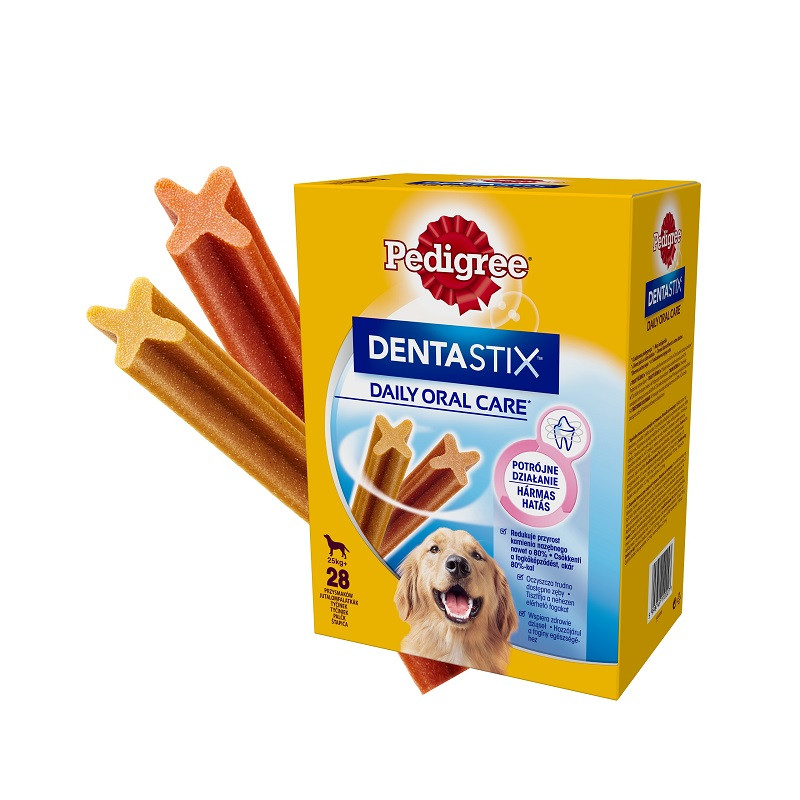 PEDIGREE Dentastix Maxi - przysmak dentystyczny dla psów ras dużych - 4x7 szt - zdjęcie 1