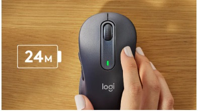 Mysz Logitech Signature M650 L Wireless OFF-WH - zdjęcie 9