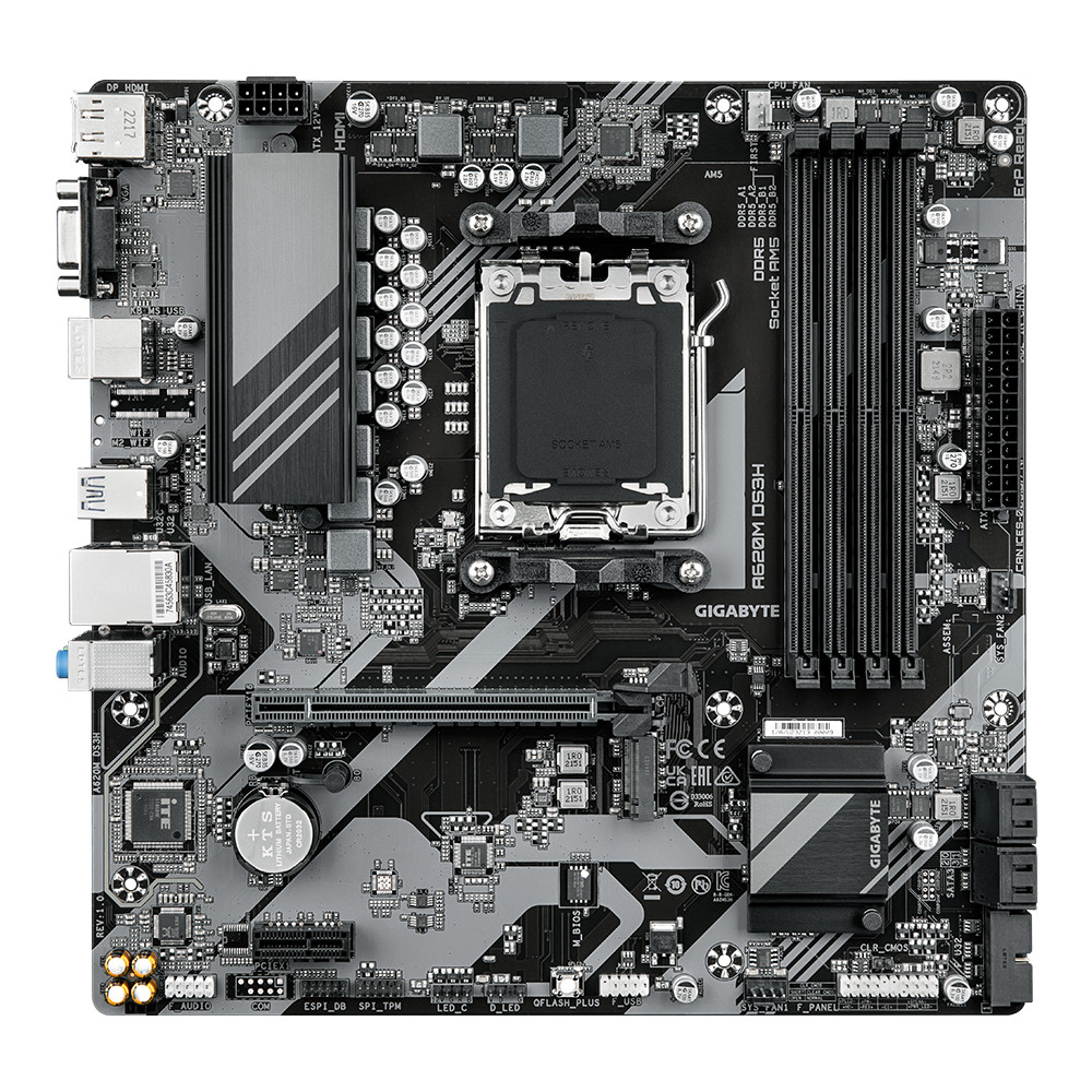 Płyta główna Gigabyte A620M DS3H - zdjęcie 1