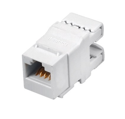 Gniazdo keystone RJ45 UTP kat.6 Q-lantec - zdjęcie 1