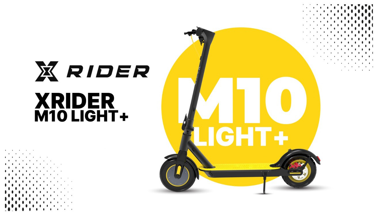 Hulajnoga Elektryczna Manta XRIDER M10 Light+ Electric Scooter 10Ah EVE Battery 350W motor - zdjęcie 1