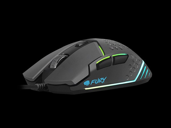 FURY MYSZ DLA GRACZY BATTLER 6400DPI PODŚWIETLENIE - zdjęcie 2