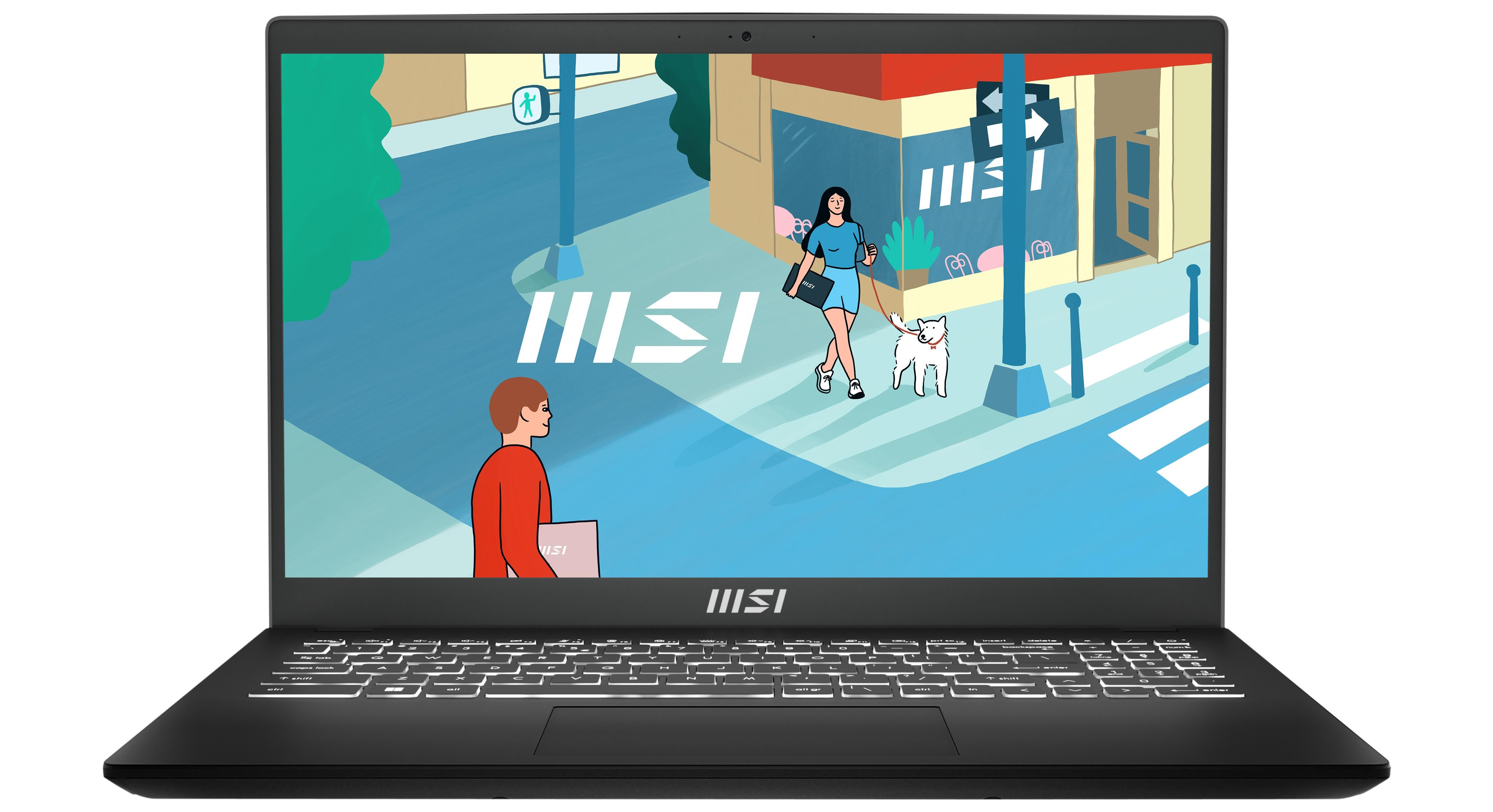 MSI Modern 15 H C13M-202PL i5-13420H 15.6"FHD 60Hz IPS-Level 16GB DDR4 3200MHz SSD512 Iris Xe Graphics Win11 - zdjęcie 1